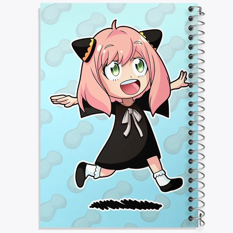 دفتر مشق 100 برگ خندالو طرح آنیا فورجر انیمه اسپای ایکس کد F2827