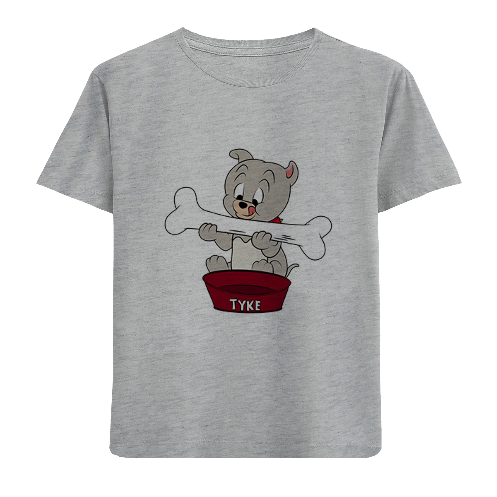 تی شرت آستین کوتاه پسرانه مدل توله سگ واستخون D462