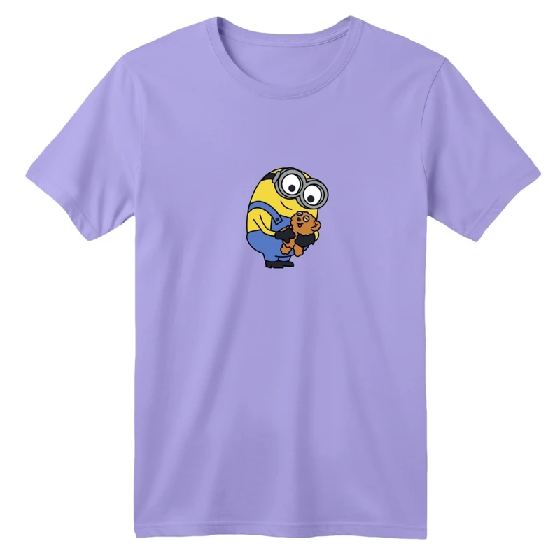 تی شرت آستین کوتاه بچگانه مدل مینیون کد 01