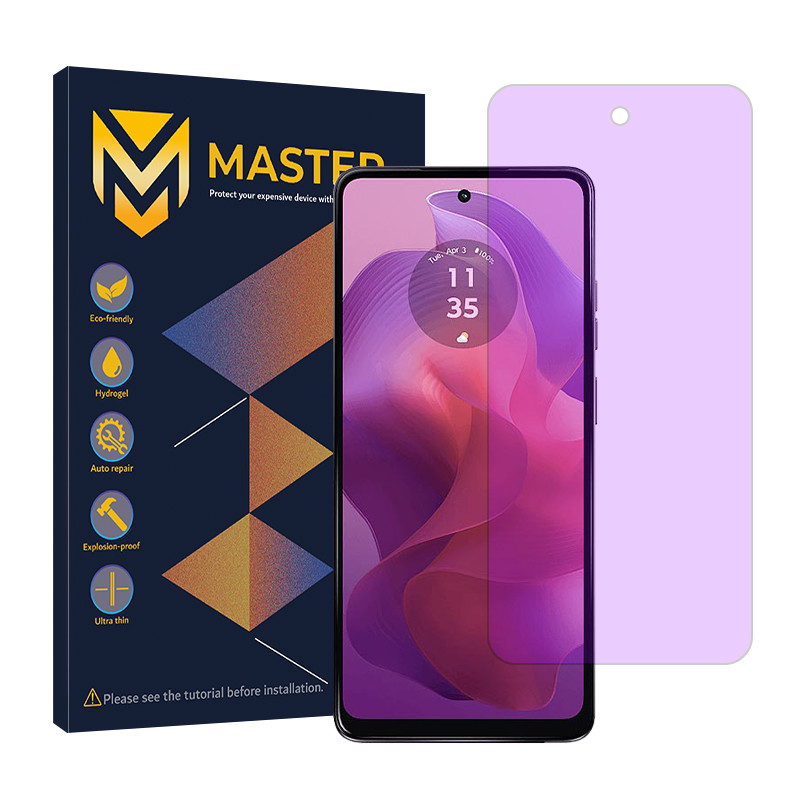 محافظ صفحه نمایش ضد اشعه بنفش مستر مدل Resistant مناسب برای گوشی موبایل موتورولا Moto G24