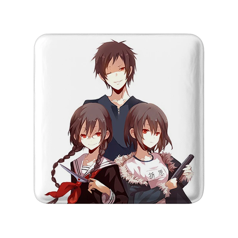 پیکسل خندالو طرح ایزایا انیمه دورارارا مدل مربعی کد 32150