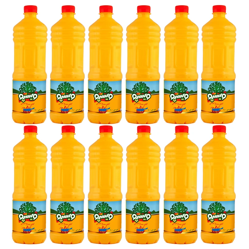 روغن سرخ کردنی ویسپو - 0.9 لیتر بسته 12 عددی 