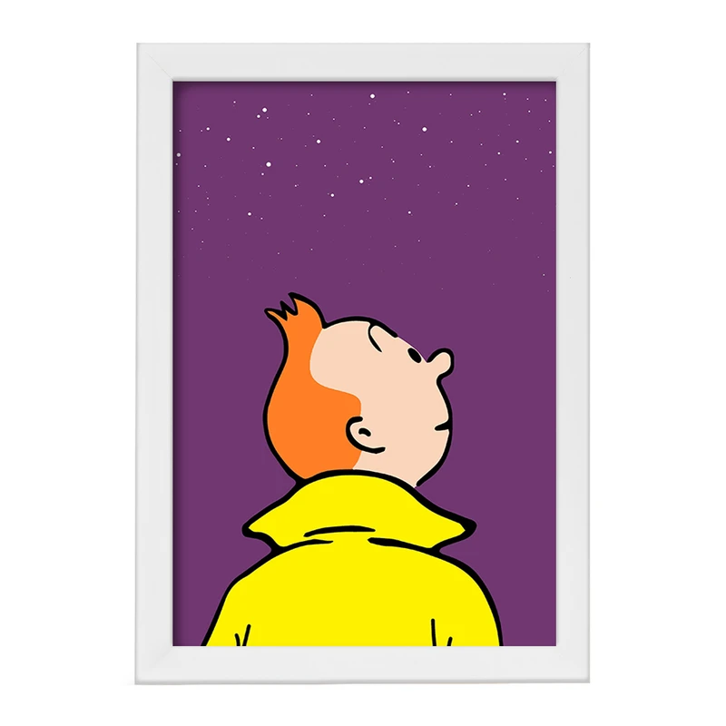 تابلو خندالو مدل تن تن (Tintin) کد F10330