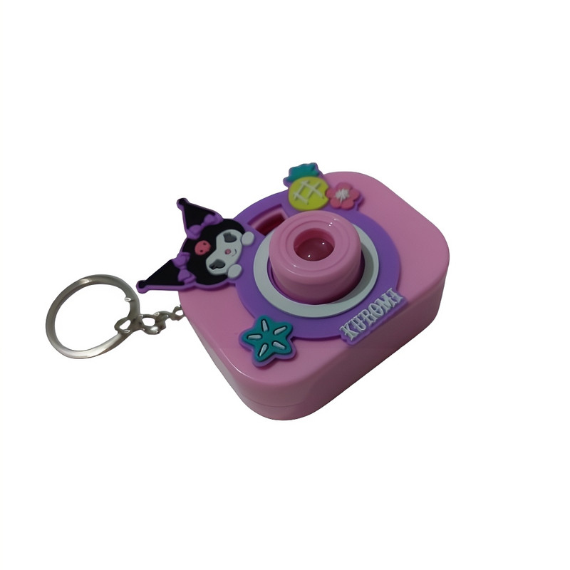 جاکلیدی دخترانه مدل دوربین عکاسی پروژکتور دار کرومی