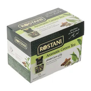 دمنوش کیسه ای چای سبز معطر رستنی بسته 16 عددی