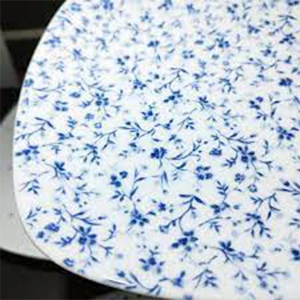 عکس شماره 4 : پیش دستی چینی زرین ایران مدل کواترو 19 ورنیکا درجه عالی بسته 6 عددی