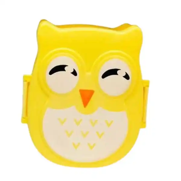 ظرف غذای 3 تکه کودک طرح جغد کد 223