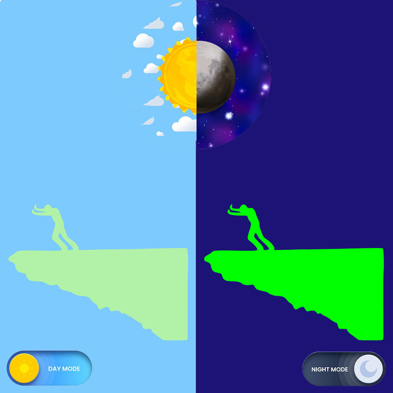 استیکر کلید و پریز مدل شبنما طرح تلاش