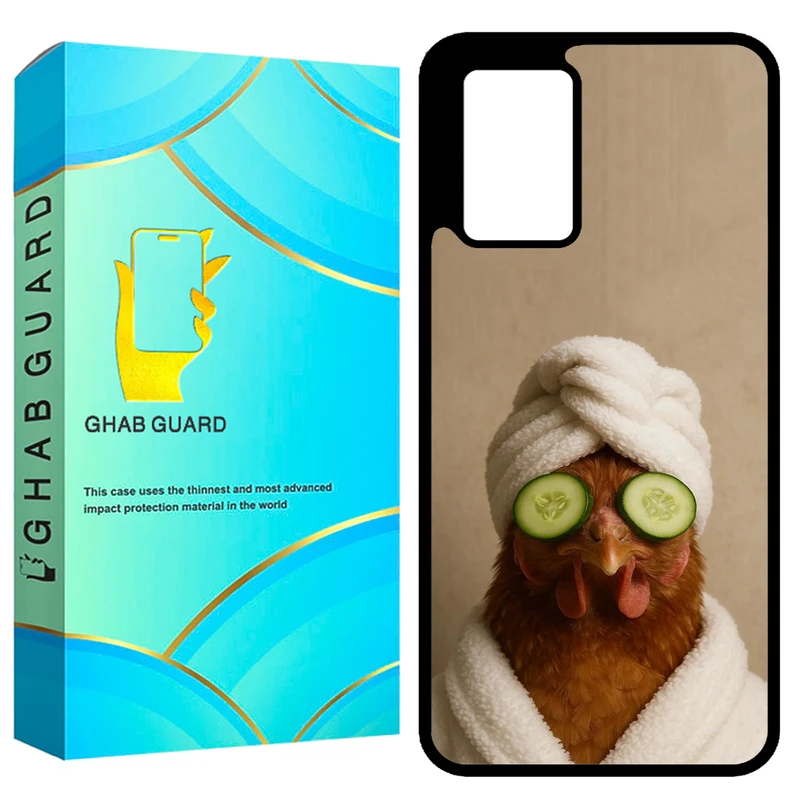 کاور قاب گارد طرح مرغ اسپا مدل GCHP11S مناسب برای گوشی موبایل شیائومی Redmi Note 11 4G / Redmi Note 11S 4G