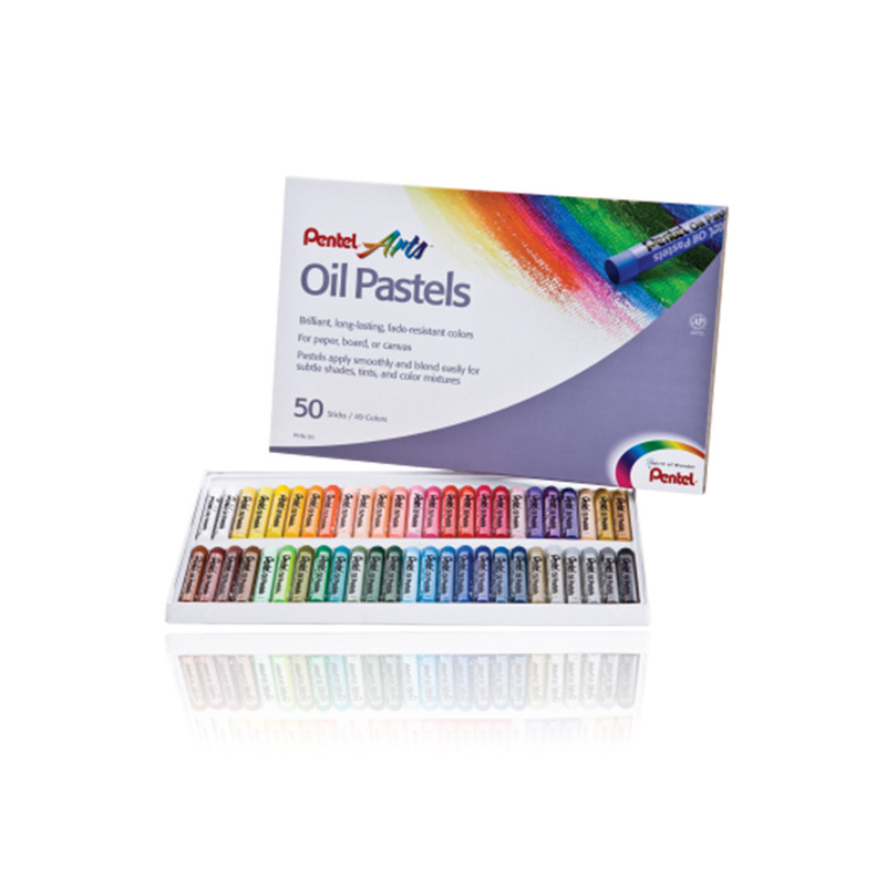 پاستل روغنی 50 رنگ پنتل مدل PHN-50