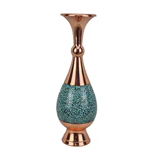 گلدان فیروزه کوبی کد G30