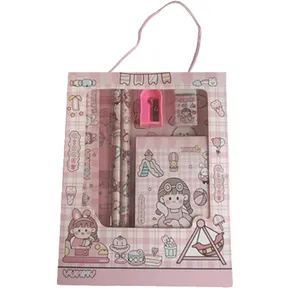 بسته لوازم تحریر طرح یومی مجموعه پنج عددی