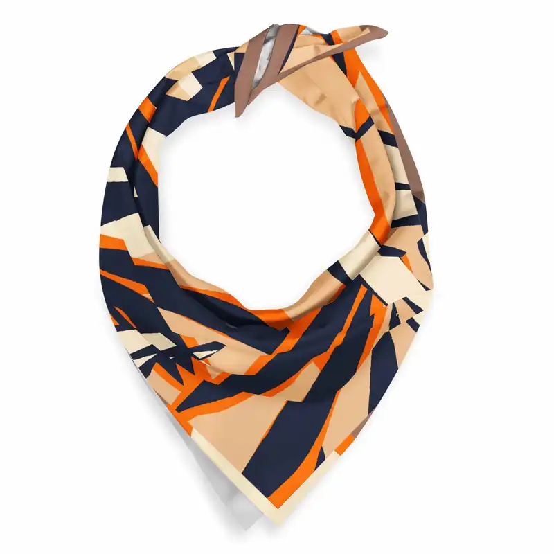 دستمال سر و گردن هاماگراف مدل lutus