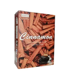 عود آبشاری دارشان مدل cinnamon رایحه دارچین بسته 10 عددی