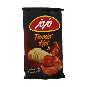 چیپس تند مزمز - 65 گرم 