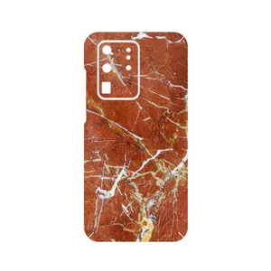 MAHOOT Red Marble Cover Sticker for Samsung Galaxy S20 Ultra