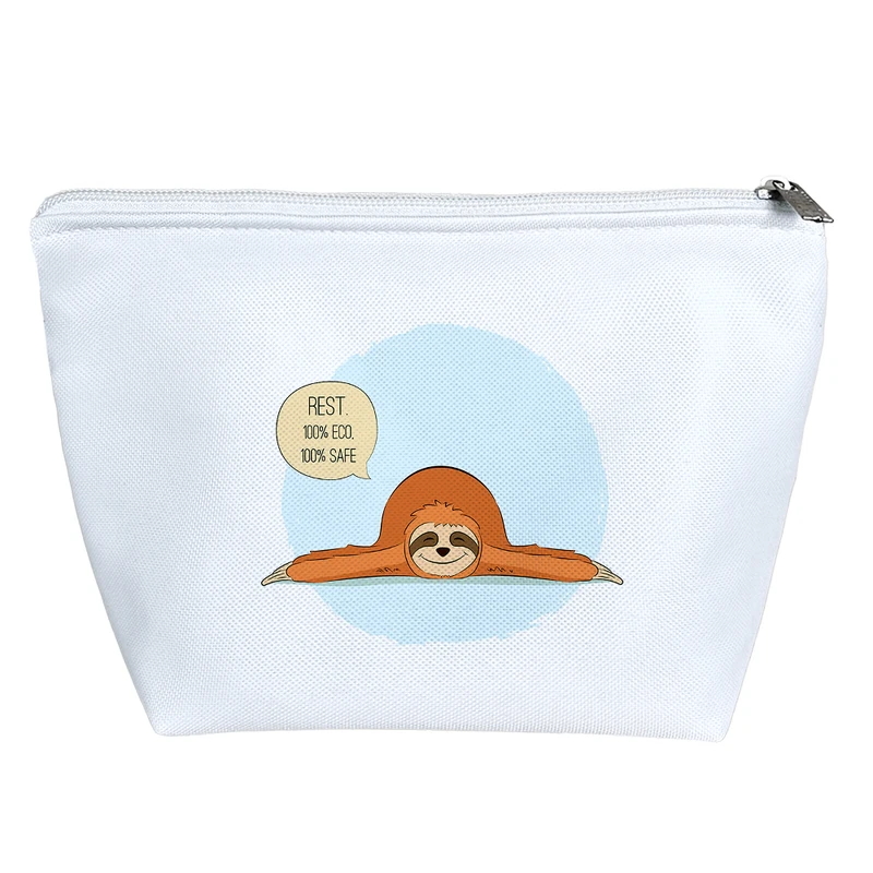 کیف لوازم آرایش دخترانه خندالو مدل تنبل کد 2000