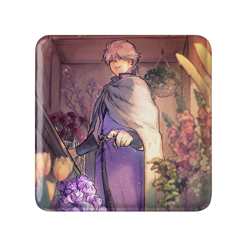 مگنت خندالو طرح بازی دراگون کوئست (Dragon Quest) مدل مربعی کد 35207