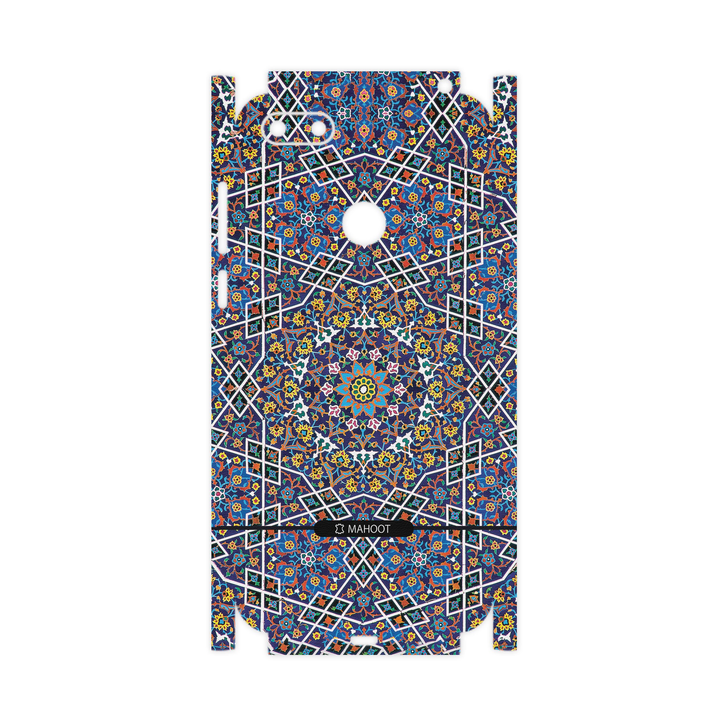 برچسب پوششی ماهوت مدل Imam-Reza Shrine-Tile-FullSkin  مناسب برای گوشی موبایل موتورولا Moto E6 Play