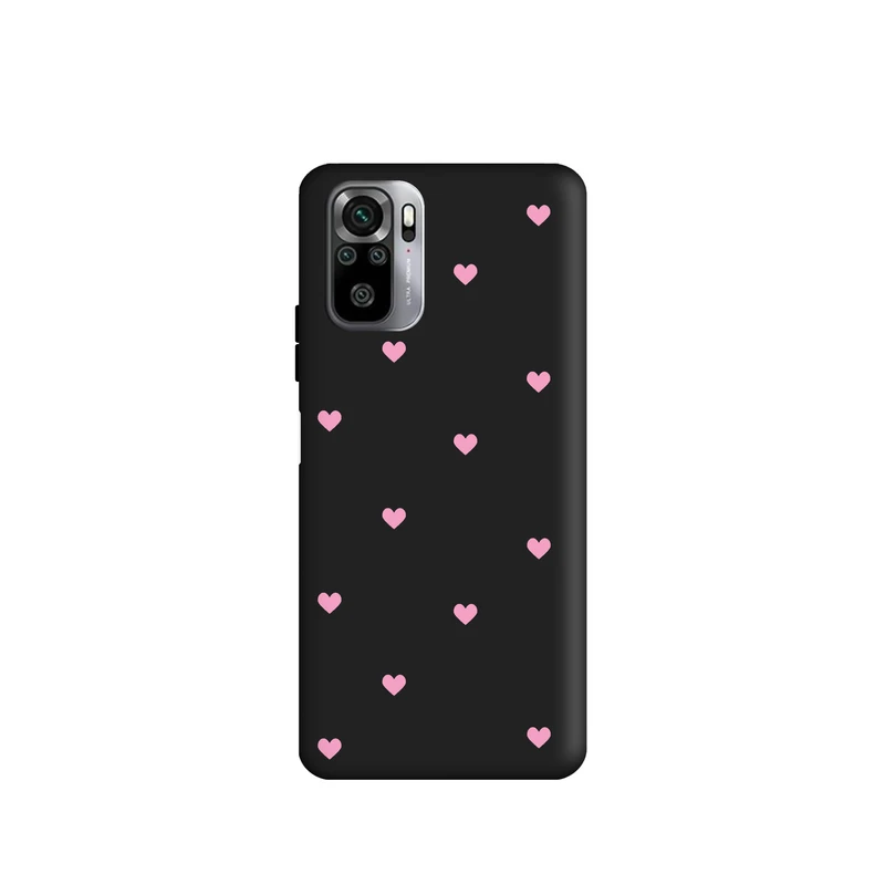 کاور طرح  قلب صورتی کد u2179 مناسب برای گوشی موبایل شیائومی Redmi Note10 4G / Redmi Note10 Lite