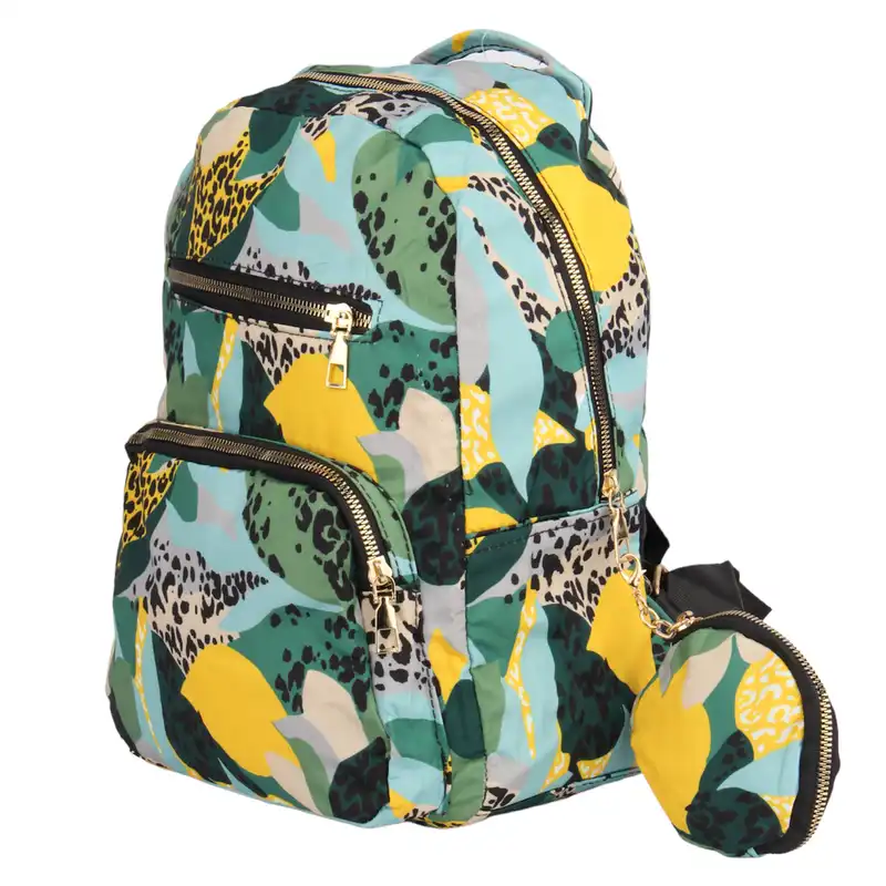 کوله پشتی مدل j1107 به  همراه کیف پول