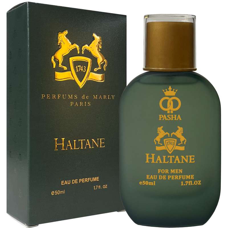 ادو پرفیوم مردانه پاشا مدل هالتان مارلی با رایحه گرم و شیرین حجم 50 میلی لیتر
