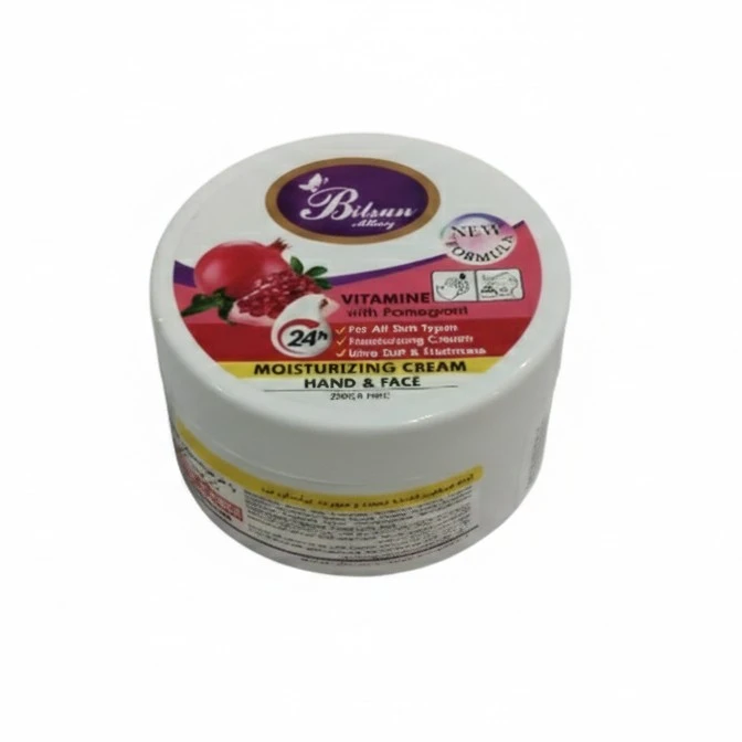 کرم آبرسان دست و صورت بیلسان مدل انار مناسب برای پوست معمولی حجم 200 میلی لیتر