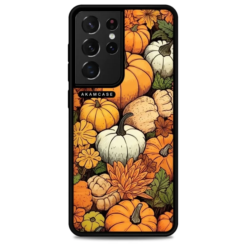 کاور آکام مدل AMC-WSGS21U-PUMPKIN-5 مناسب برای گوشی موبایل سامسونگ Galaxy S21 Ultra