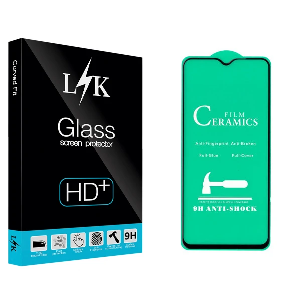 محافظ صفحه نمایش سرامیکی ال کی مدل Hard glass مناسب برای گوشی موبایل شیائومی Redmi Note 8 Pro