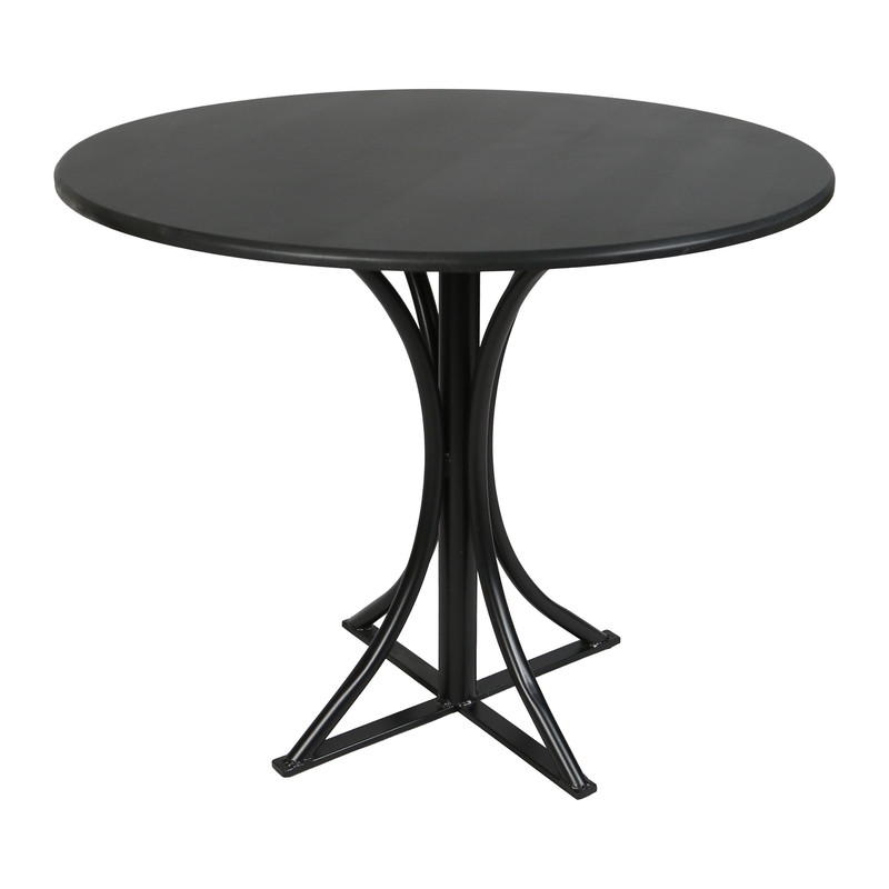 میز ناهارخوری مدل گرد گلدانی GM