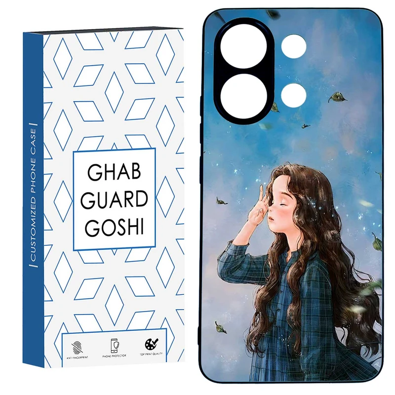 کاور قاب گارد گوشی طرح دخترانه کد TPU-037 مناسب برای گوشی موبایل شیائومی  REDMI NOTE 13 4G