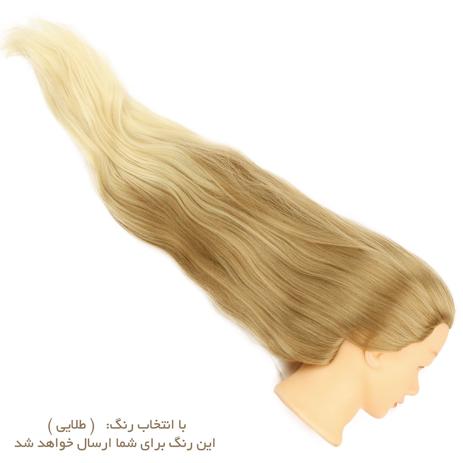 مانکن شینیون و بافت مو تیناویگ کد MM-80CM-OMBR به همراه پایه -  - 5