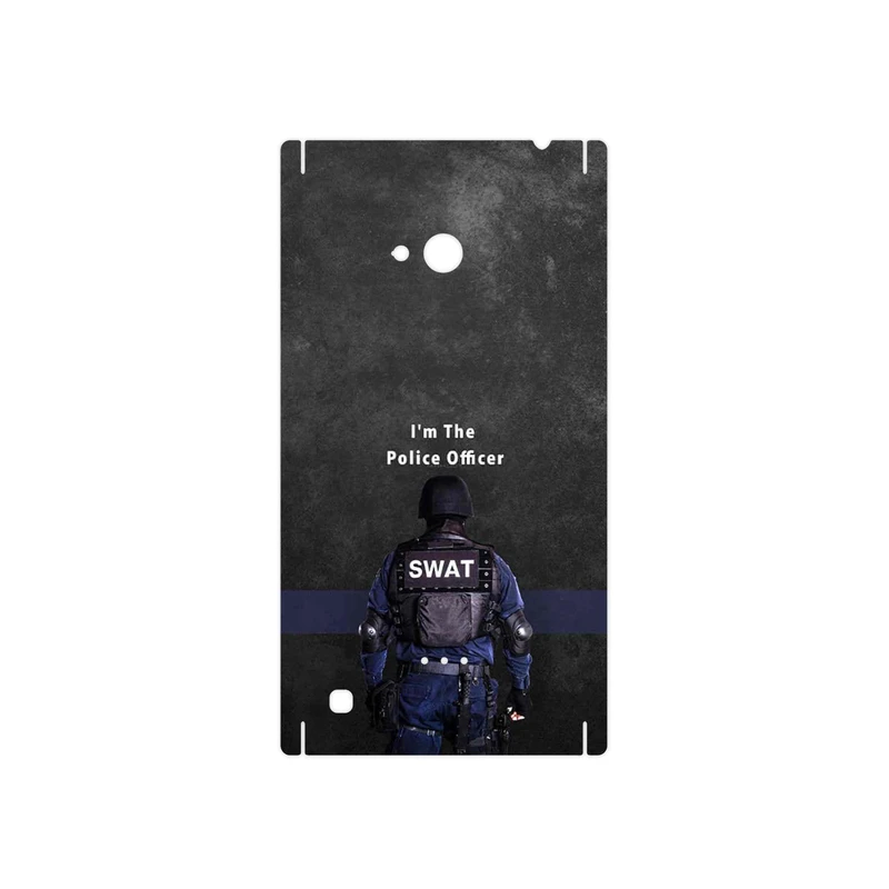 برچسب پوششی ماهوت مدل Police Officer مناسب برای گوشی موبایل نوکیا Lumia 720