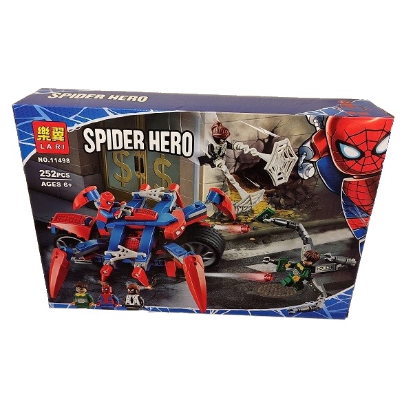 ساختنی لاری مدل Marvel طرح Spider Man