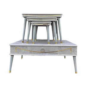 میز پذیرایی مدل‌ لوکس کد G5 مجموعه‌ چهار‌ عددی
