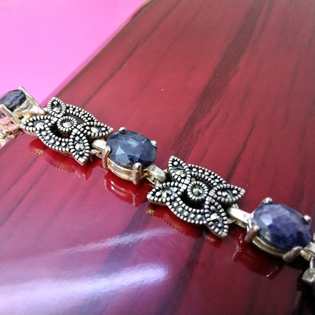 دستبند نقره زنانه مدل کبود glsr-1722