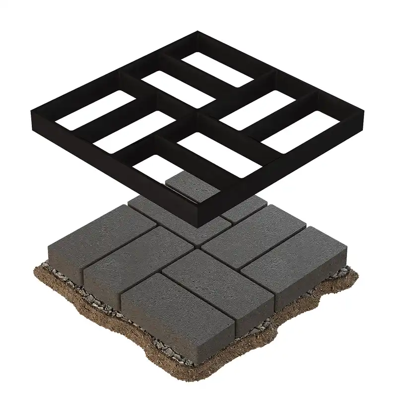 قالب سنگفرش بتن پلاست کد X150