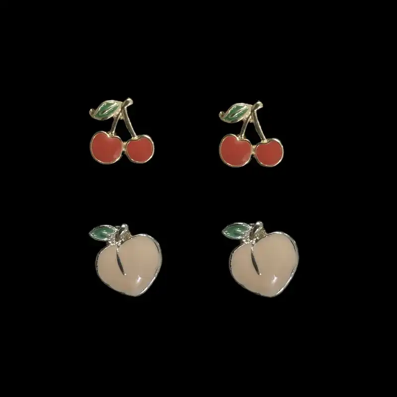 گوشواره زنانه مدل 357 بسته دو عددی