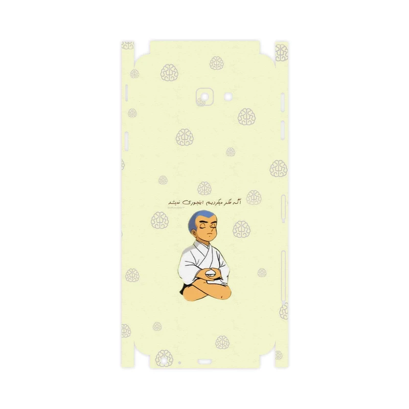 برچسب پوششی ماهوت مدل Ikkyu-san-FullSkin مناسب برای گوشی موبایل سامسونگ Galaxy J4 Plus