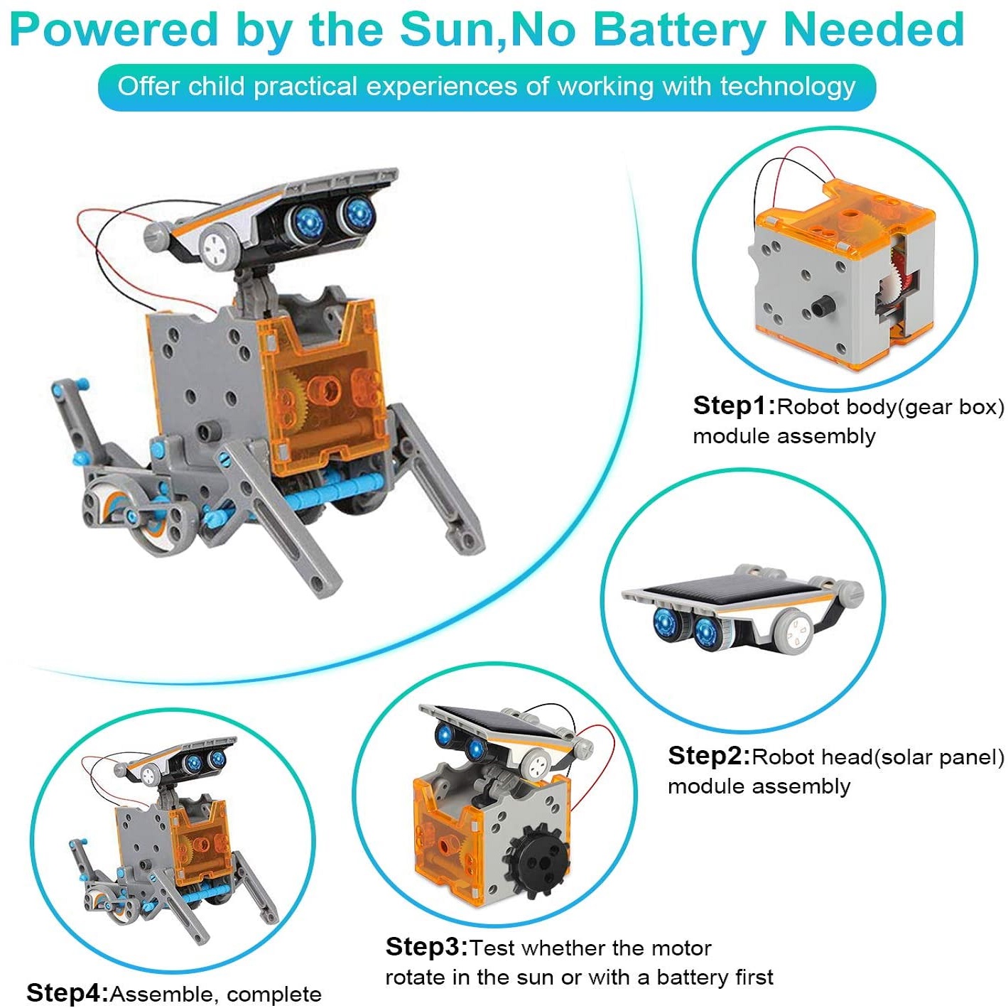 ساختنی مدل Solar Robot