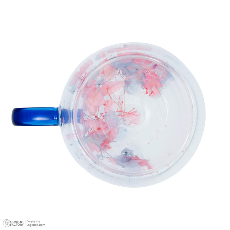 لیوان مدل پیرکس دوجداره طرح گل دار لیوان مدل پیرکس دوجداره طرح گل دار