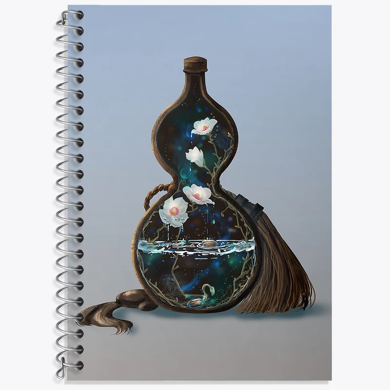 دفتر لغت 50 برگ خندالو طرح بازی سکیرو (sekiro) کد 31700