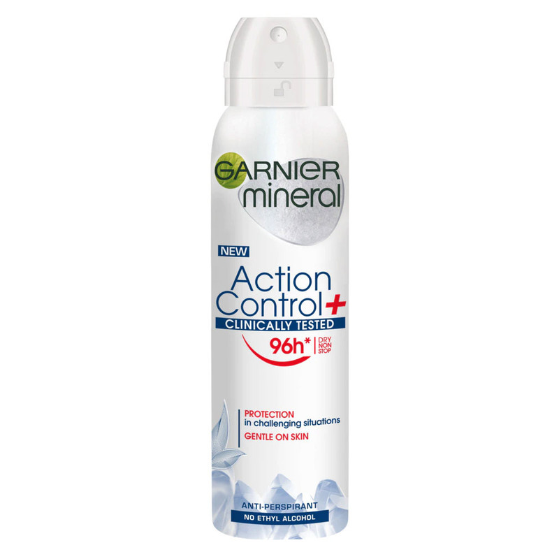 اسپری ضد تعریق زنانه گارنیه مدل Action Dry Non Stop حجم 150 میلی لیتر اسپری ضد تعریق زنانه گارنیه مدل Action Dry Non Stop حجم 150 میلی لیتر