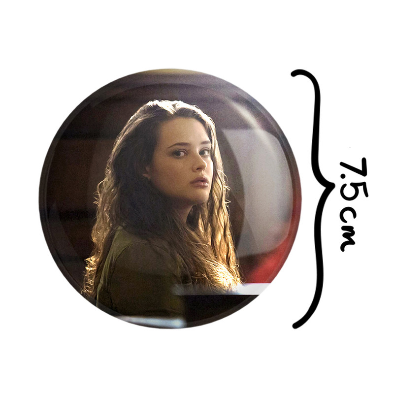 آینه جیبی خندالو طرح هانا بیکر 13دلیل برای اینکه Reasons Why13 مدل تاشو کد 20356