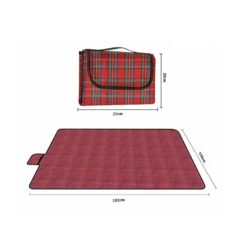 زیر انداز سفری مدل شطرنجی