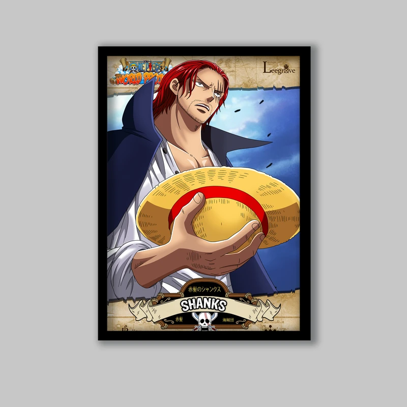 تابلو مدل انیمه وان پیس One Piece کد LA-G10827-2