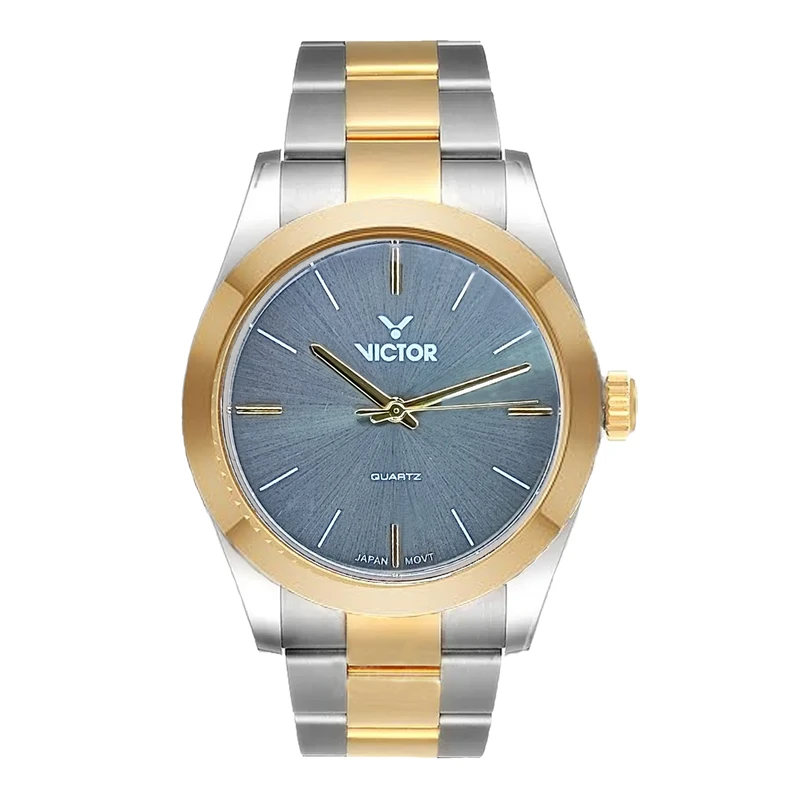 ساعت مچی عقربه‌ای کوارتز مردانه ویکتور مدل 5673M