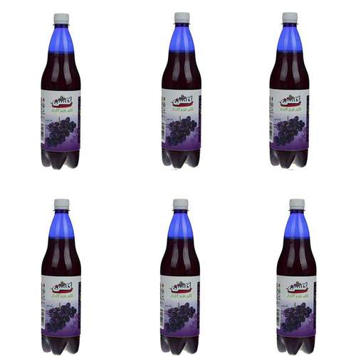 آبمیوه انگور قرمز گازدار گلشن- 1 لیتر بسته 6 عددی