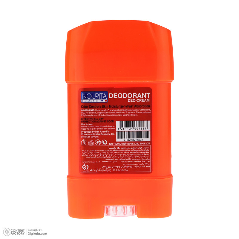 دئودورانت زنانه نوریتا مدل DRAGON  حجم 75 میلی لیتر