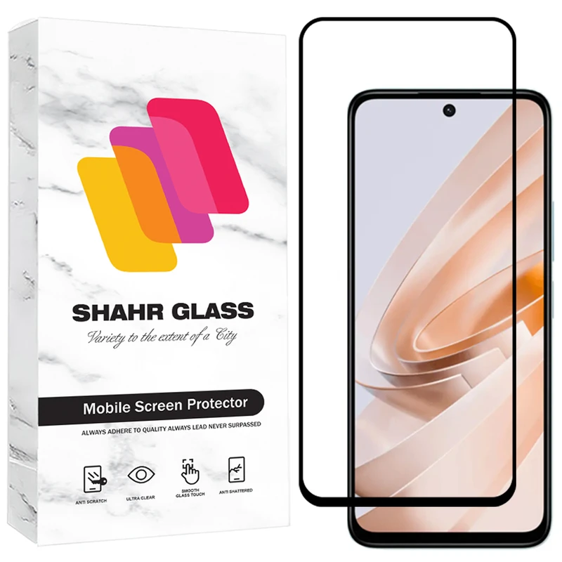 محافظ صفحه نمایش سرامیک شفاف شهر گلس مدل CERS30 مناسب برای گوشی موبایل شیائومی Redmi 12 4G / Redmi 12 5G / Redmi Note 13R 5G / Redmi 13 4G / Redmi 13 5G / Poco M6 Plus / بلک ویو Shark 8 4G